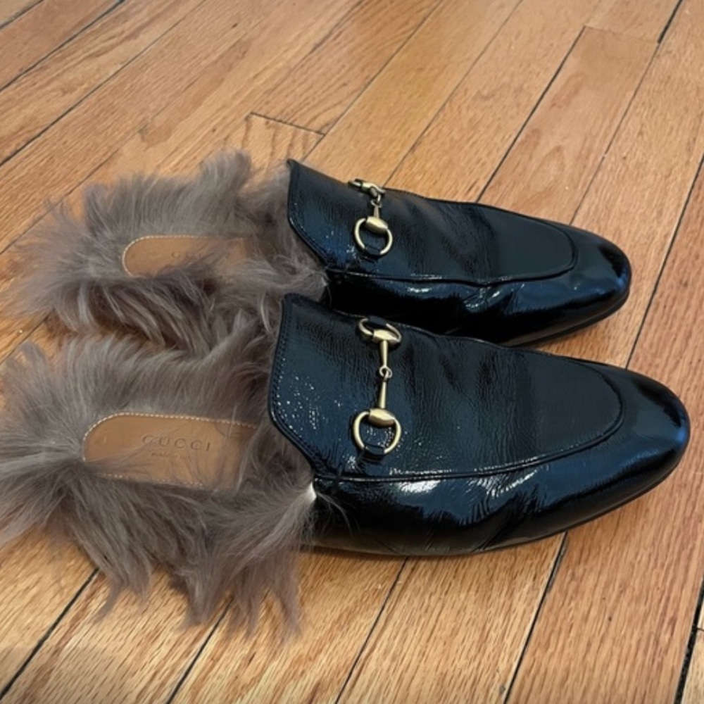 100% Authentic Gucci Princetown Loafers - Picture 3 of 6
